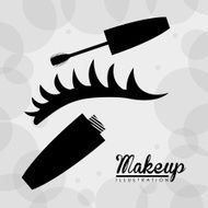 Make up design vector illustration