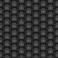 Retro Wallpaper for Design Black Color