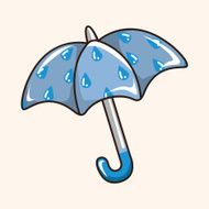 Umbrella theme elements vector eps N168