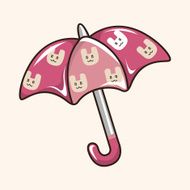 Umbrella theme elements vector eps N169
