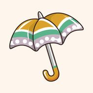 Umbrella theme elements vector eps N170