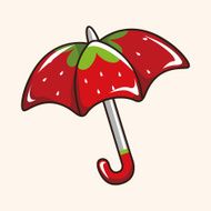 Umbrella theme elements vector eps N171