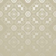 silver wallpaper in old style N6