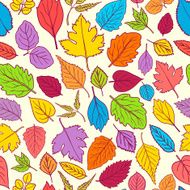 Seamless pattern with leaves N29