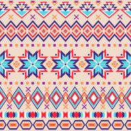 Ethnic striped seamless pattern N5