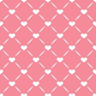 Abstract seamless pattern with hearts N5