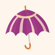 Umbrella theme elemets vector eps N96