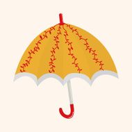 Umbrella theme elemets vector eps N99