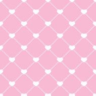 Abstract seamless pattern with hearts N9