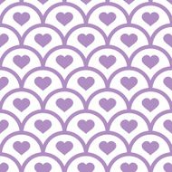 Abstract seamless pattern with hearts N11