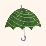 Umbrella theme elemets vector eps N102