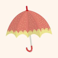 Umbrella theme elemets vector eps N103