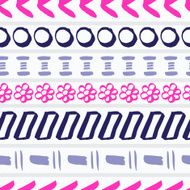 Tribal aztec seamless pattern N10