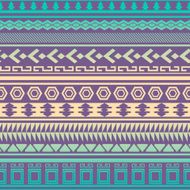 Tribal aztec seamless pattern N13