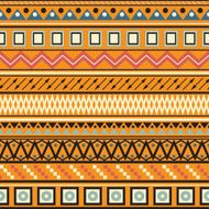 Tribal aztec seamless pattern N16