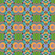 seamless geometry vintage pattern ethnic style ornamental backg N7