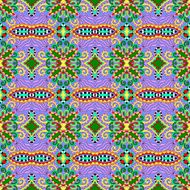 seamless geometry vintage pattern ethnic style ornamental backg N8