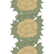 Abstract Seamless pattern with floral background N2