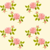 pattern with roses N2