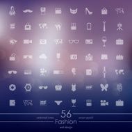 Set of Fashion Icons N4