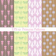 Shabby Chic Rose Patterns N4