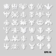 Collection of design elements