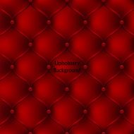 Red leather upholstery furniture textured background