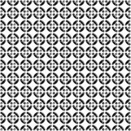 Seamless polka dots background in black and white N2