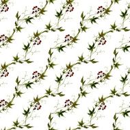 Watercolor grape pattern N3