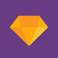 Diamond Flat Icon