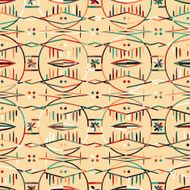 Vector seamless ethnic pattern N20