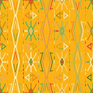 Vector seamless ethnic pattern N22