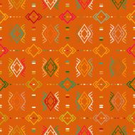 Vector seamless ethnic pattern N23