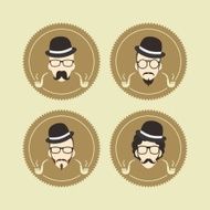 gentleman cartoon avatar N2