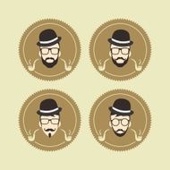 gentleman cartoon avatar N3