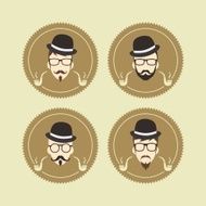 gentleman cartoon avatar N4
