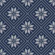 Knitted Sweater Design Seamless Pattern N5