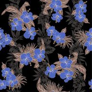 pattern Hibiscus N3
