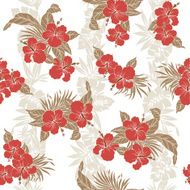 pattern Hibiscus N4