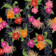 pattern Hibiscus N7