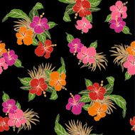 pattern Hibiscus N10
