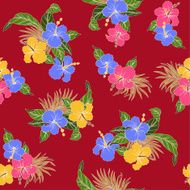 pattern Hibiscus N11