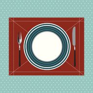 Table setting in modern style 4