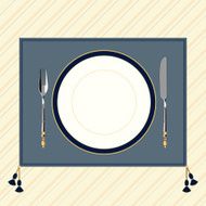 Table setting in classic style 4