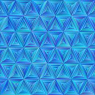 Seamless Blue Triangulate Pattern