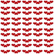 Simple seamless heart valentine background N2