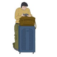 Traveler with camera