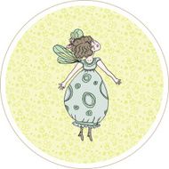 girl princess flies and dreams