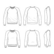 Raglan sweatshirt