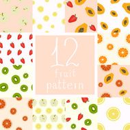 fruits patterns